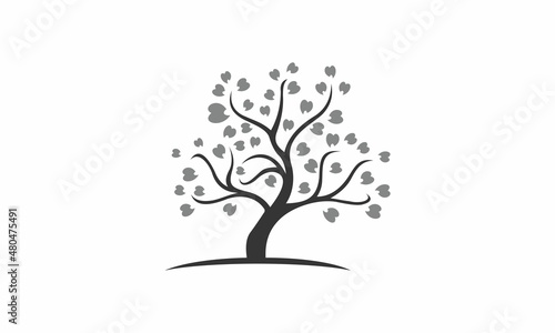 Tree dental logo vector