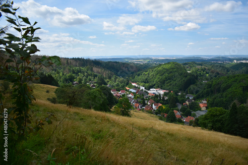 small village near Osterode im Harz, Germany photo