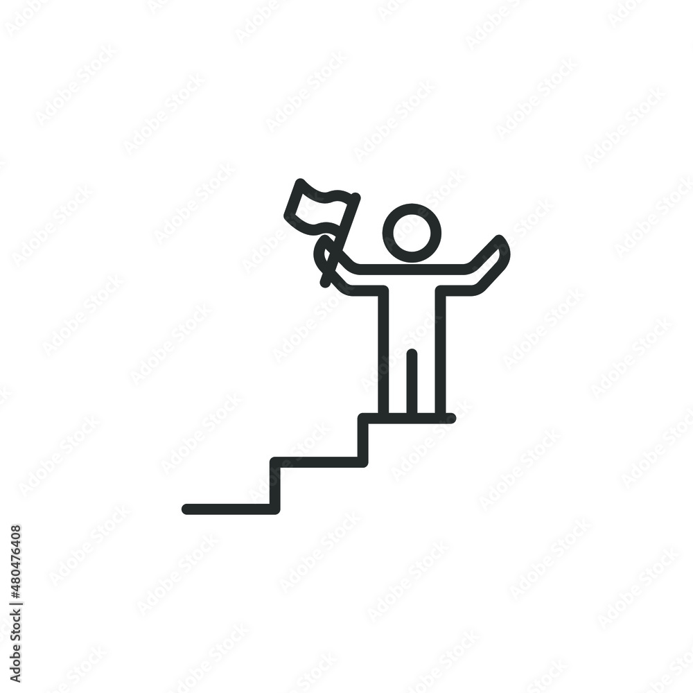 simple vector icon People with flags editable. isolated on white background. simple vector icon People with flags editable. isolated on white background.