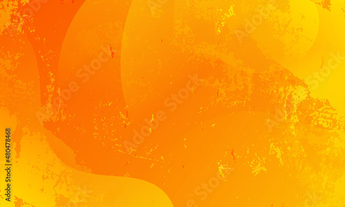 Abstract Orange liquid background. Modern background design. gradient color. Fluid shapes composition. Grunge texture. Fit for website, banners, wallpapers, brochure, posters