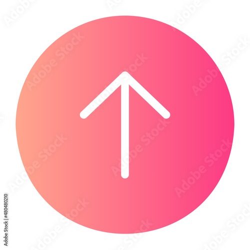 upload gradient icon