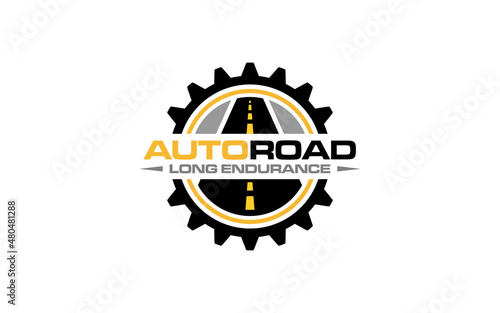 Illustration graphic vector of Asphalt repair, roadwork, pavement logo design template