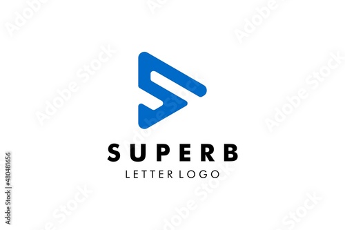 Letter S Logo : Suitable for Company Theme, Technology Theme, Initial Theme, Infographics and Other Graphic Related Assets.