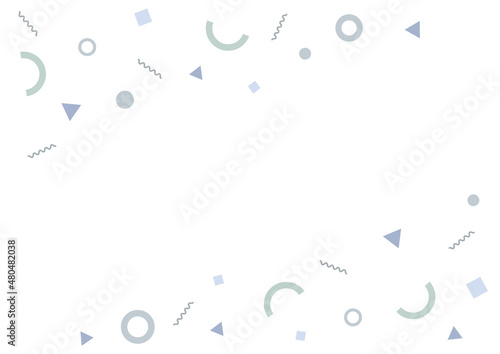 幾何学模様のフレーム