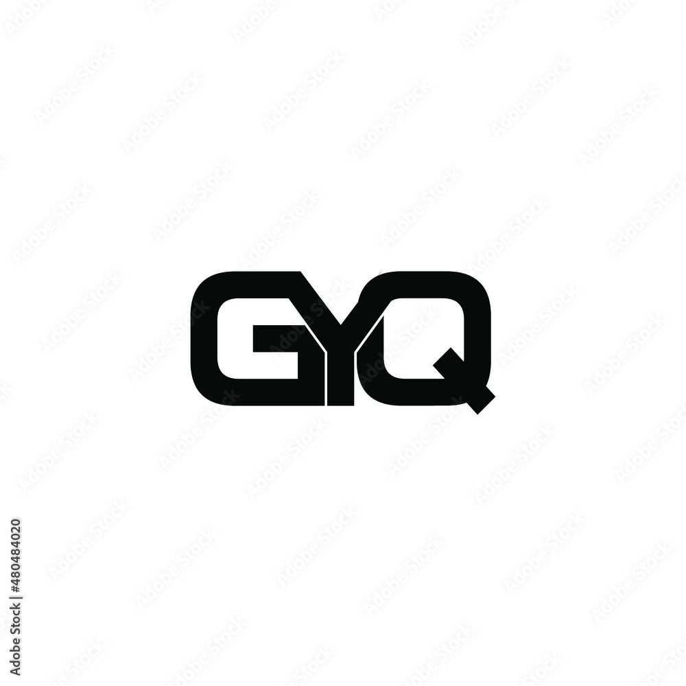 gyq letter initial monogram logo design gyq letter initial monogram logo design