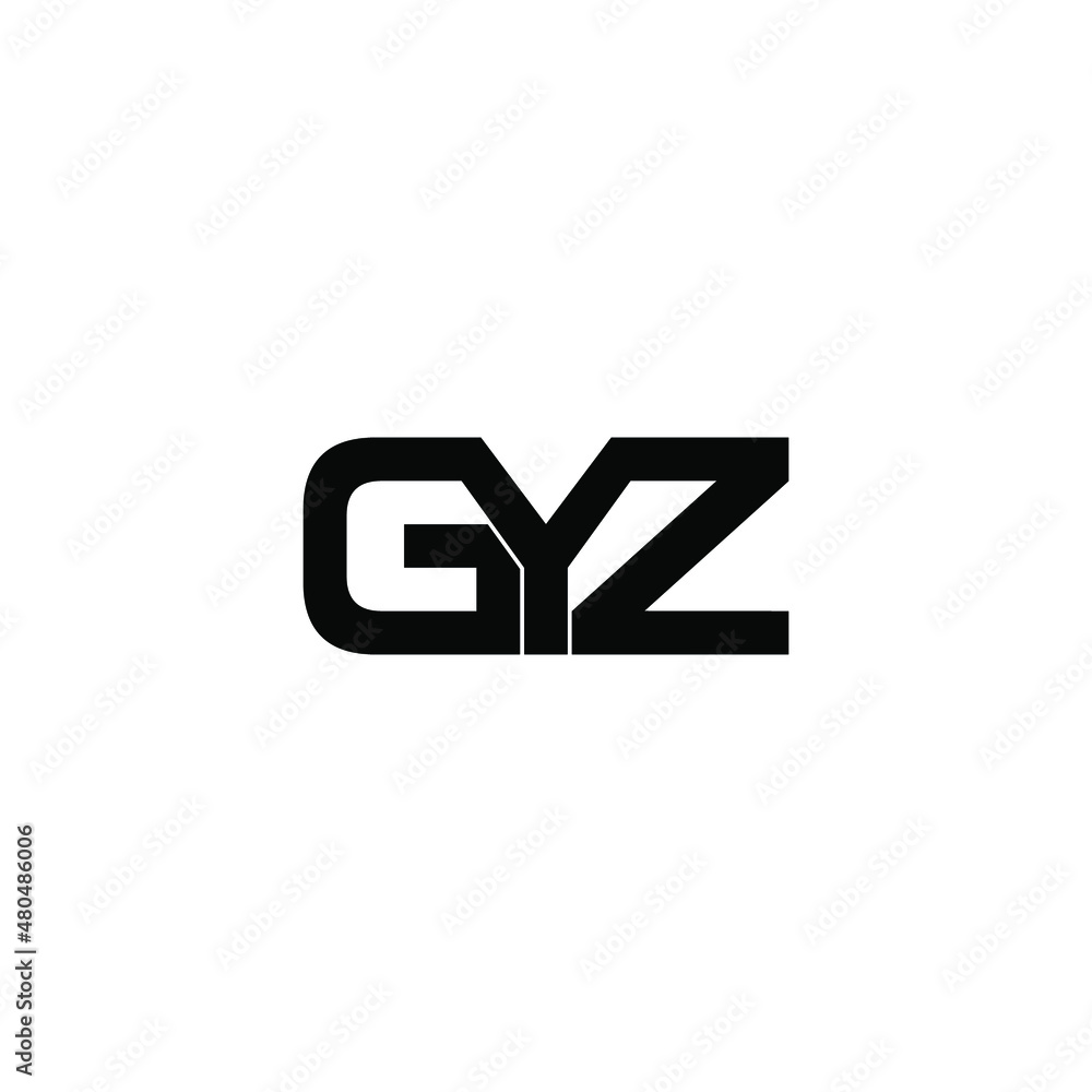gyz letter initial monogram logo design gyz letter initial monogram logo design