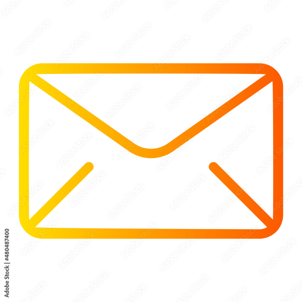 email gradient icon