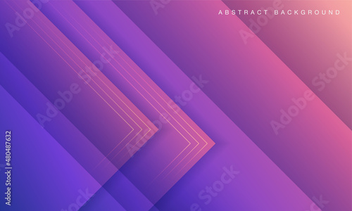 Modern purple and pink abstract gradient background. Elegant smooth dynamic shape light and shadow design template for banner, presentation, card, flyer, brochure, brochure.