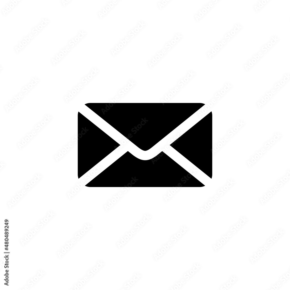 Email simple flat icon vector illustration Email simple flat icon vector illustration