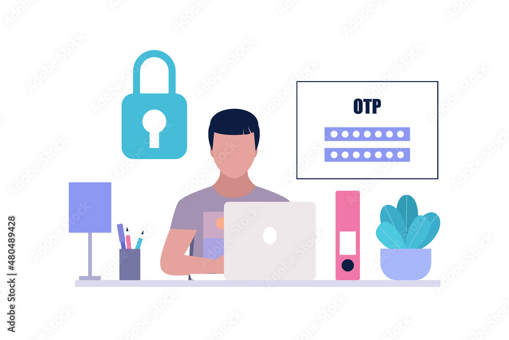 One time password concept One time password concept