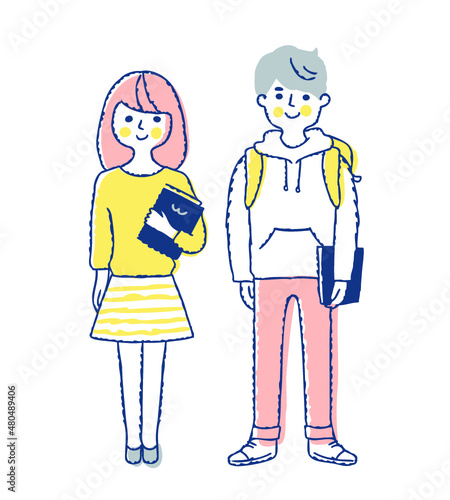 若い男女