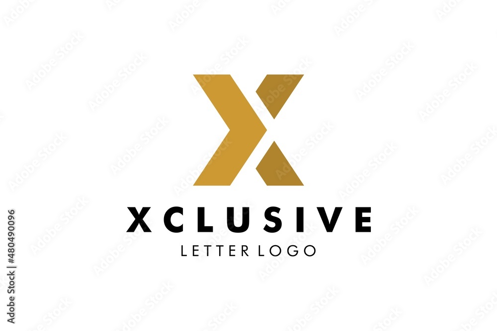 Obraz premium Letter X Logo : Suitable for Company Theme, Technology Theme, Expedition Theme, Initial Theme, Infographics and Other Graphic Related Assets.