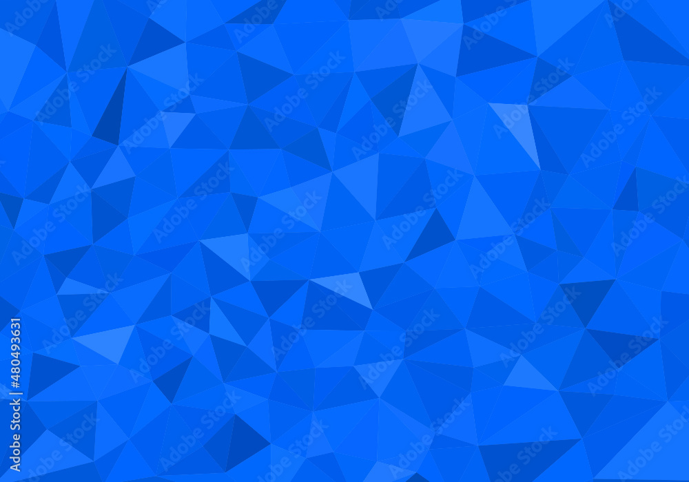 blue lowpoly background