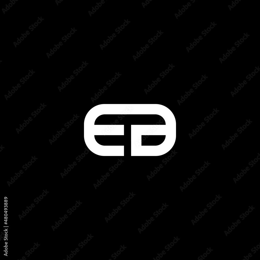 EA letter logo vector icon EA letter logo vector icon