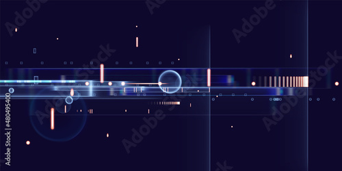 Abstract techno background. Futuristic abstract high-tech design.