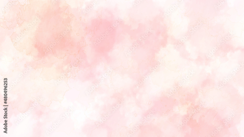 Obraz premium Pink Watercolor abstract background texture, Illustration, texture for design. colored in pink ,ripple pattern background, computer generated image,
