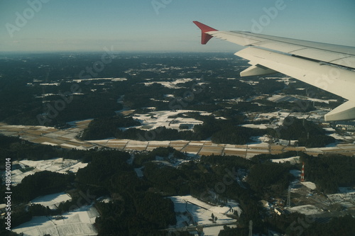 朝日と空の旅