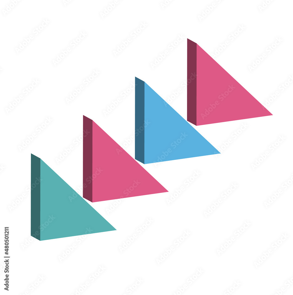 3D icon vector arrow downwards pink and blue colors, geometric style, best for your decoration property images 3D icon vector arrow downwards pink and blue colors, geometric style, best for your decoration property images