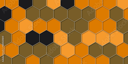 hexagon concept design abstract technology background, Abstract colorful hexagon concept background, soft colorful light background. hexagon concept design abstract technology background vector.