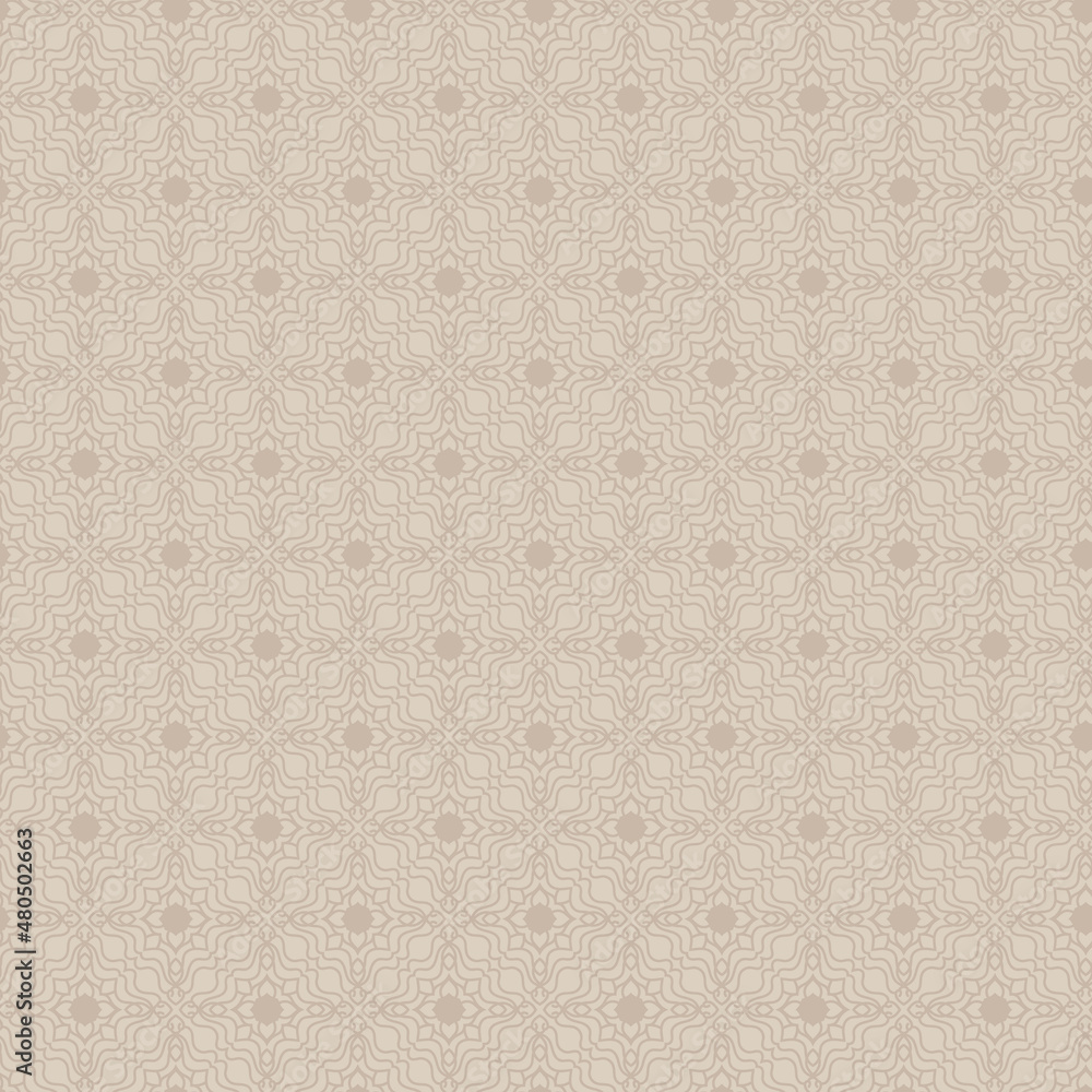 Fototapeta premium Floral shapes collage seamless pattern. Pattern seamless chevron abstract wave background. Abstract geometric graphic design print pattern cubes. Illustrator vector. 