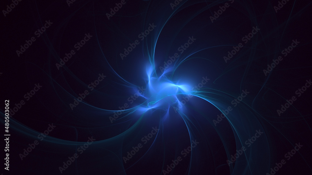3D rendering abstract multicolor fractal light background 3D rendering abstract multicolor fractal light background