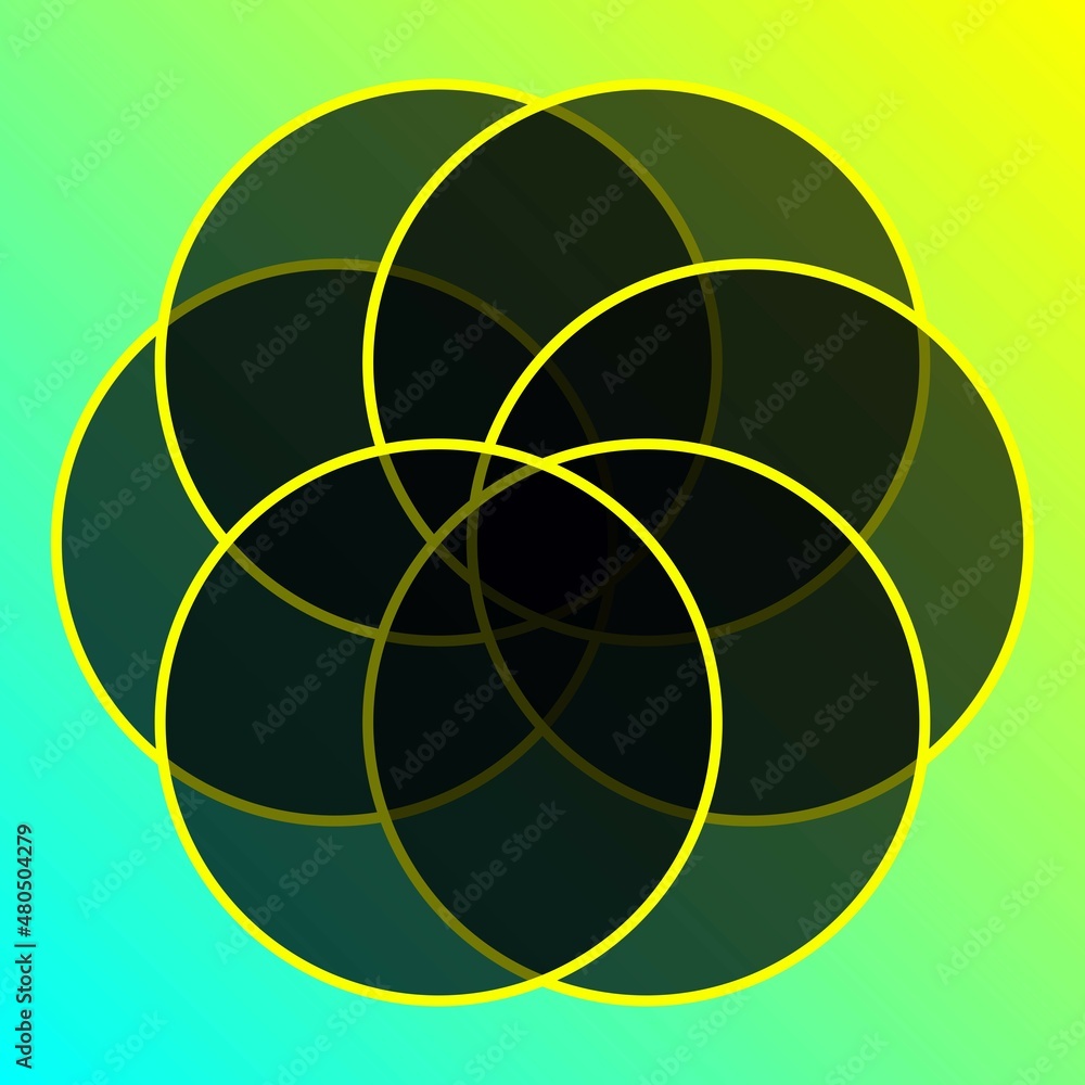 Abstract circle panorama background design illustration geometric pattern modern style. Abstract circle panorama background design illustration geometric pattern modern style.