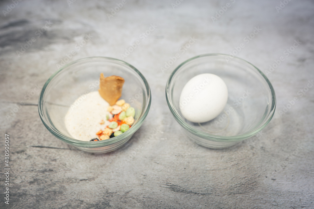 Process of Cooking Chicken and Seafood Ramen Process of Cooking Chicken and Seafood Ramen