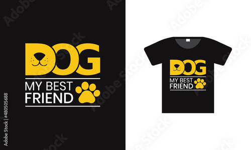 dog t-shirt design