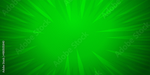 Comic book pop art strip radial backdrop