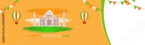 vector illustration for Indian happy republic day