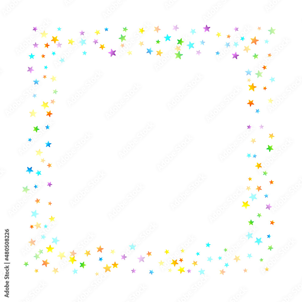 Rainbow Festive Confetti. Carnival Star Falling. Rainbow Festive Confetti. Carnival Star Falling.