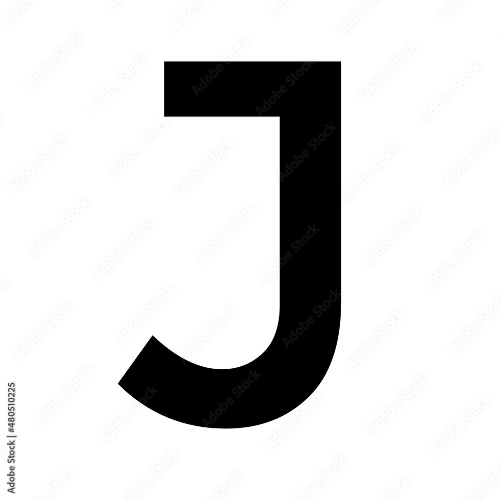 Capital Letter J