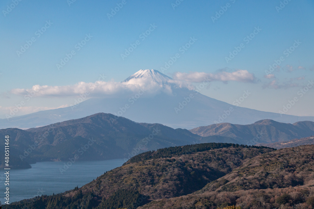 大観山展望台　富士山