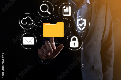 Tablou pe pânză Document Management System DMS