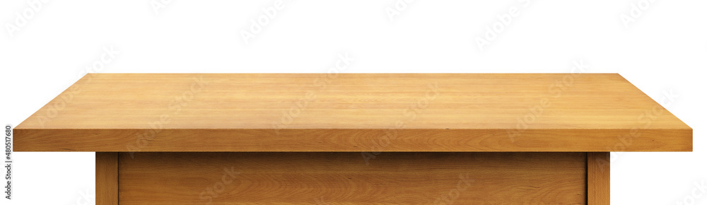 Beech-tree wooden table. Isolated, clipping path included. 3d illustration Beech-tree wooden table. Isolated, clipping path included. 3d illustration