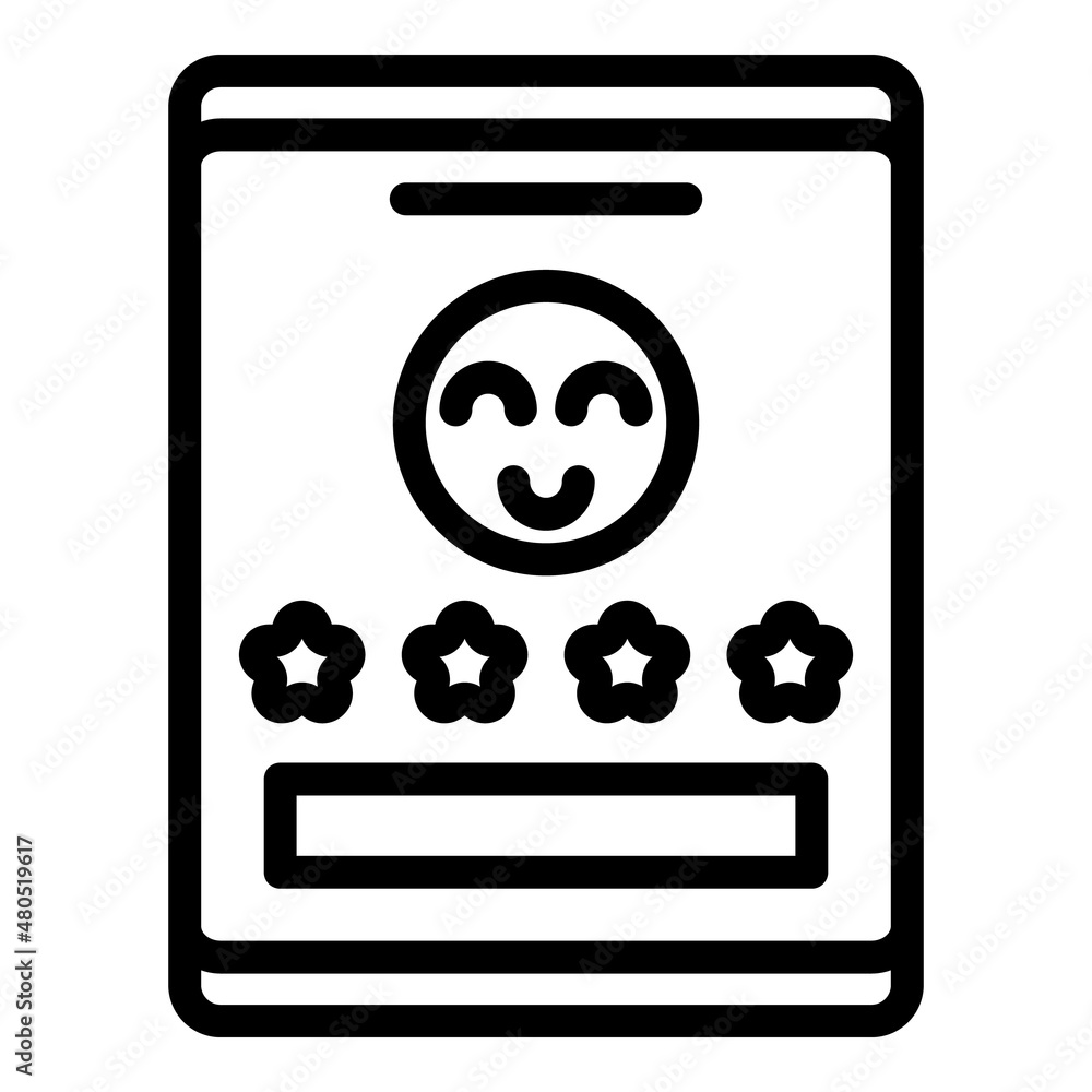 Modern media content icon outline vector. Market plan Modern media content icon outline vector. Market plan