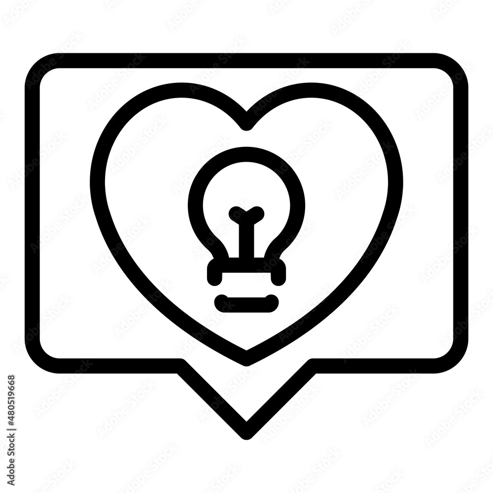 Like chat content icon outline vector. Plan media Like chat content icon outline vector. Plan media