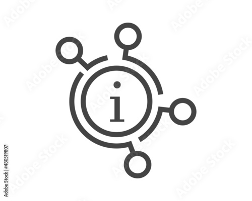 Free Download Referral link vector icon on white isolated background. Layers grouped for easy editing illustration. For your design. - GFXLoad