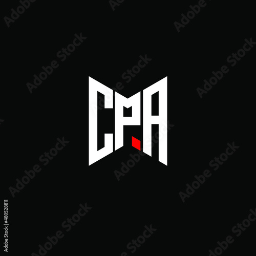 CPA letter logo creative design. CPA unique design