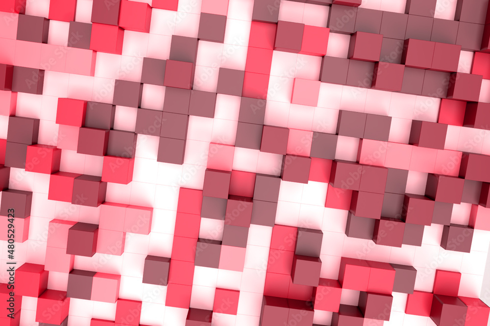 abstract background 3D cube abstract background 3D cube