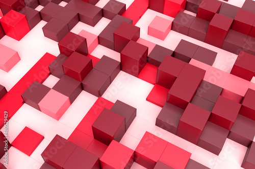 abstract background 3D cube