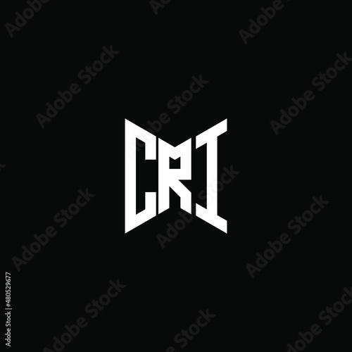 CRI letter logo creative design. CRI unique design