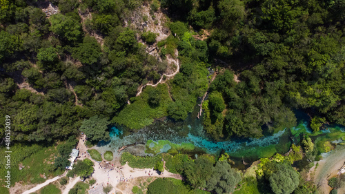 Photos The Blue eye in the south of Albania.