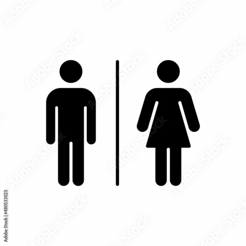 toilet glyph icon vector