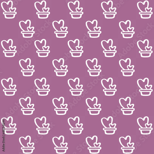 Valentine's day background, Abstract seamless pattern with hearts. Template greeting card, invitation and advertising banner, brochure. Cute Valentine cards.