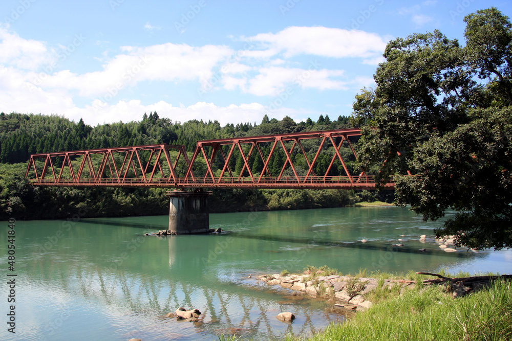 Fototapeta premium bridge over the river