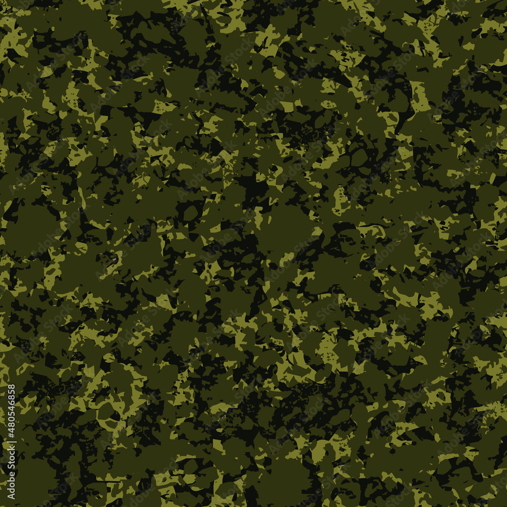 Camouflage, vector print for clothes. Hunting and fishing. Fashion pattern. Camouflage, vector print for clothes. Hunting and fishing. Fashion pattern.