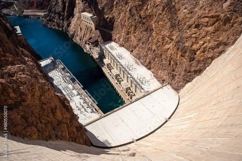 Hoover Dam, Nevada, Arizona, USA