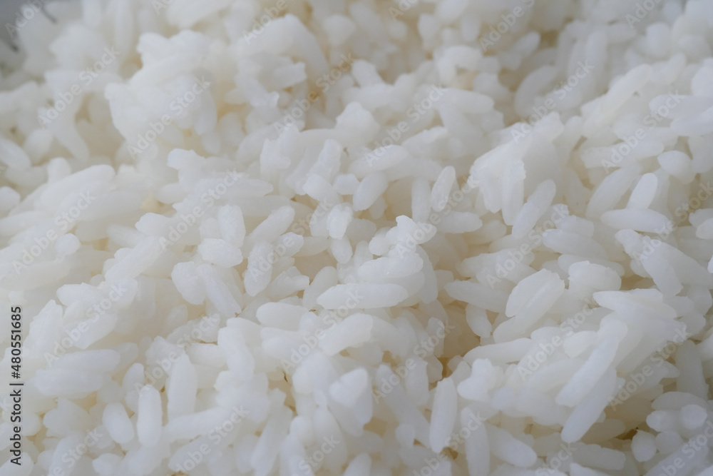 cooked rice in a bowl on table, close up, cooked rice in a bowl on table, close up,