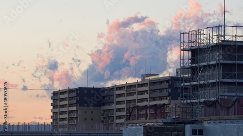 building under construction
